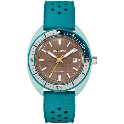 Bulova Men's Snorkel Sea Turtle Brown Dial Watch - 98B446 - 6 (36)