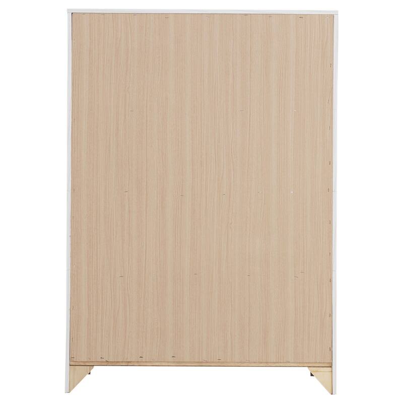 Brantford Farmhouse Wood 4-drawer Bedroom Chest