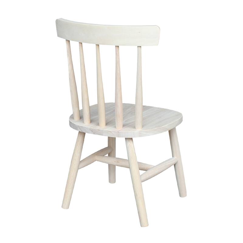 International Concepts Solid Wood Kids Chairs - Set of 2