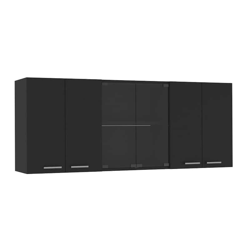 Superior Wall Cabinet With Four Interior Shelves