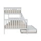preview thumbnail 27 of 63, Max and Lily Twin over Full Bunk Bed with Trundle Bed