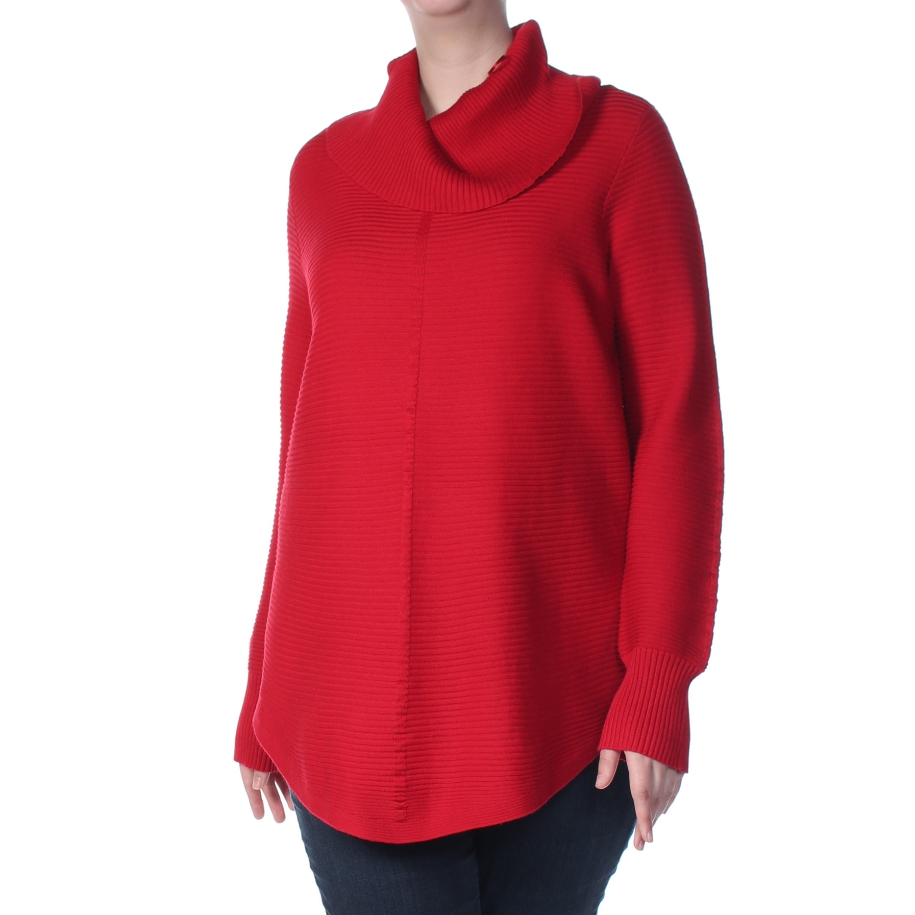 Cyrus Womens Red Sweater Size Xl Overstock 28968255 Cyrus striped sweater women size m black white jeweled scoop neckline 3/4 slv. overstock com