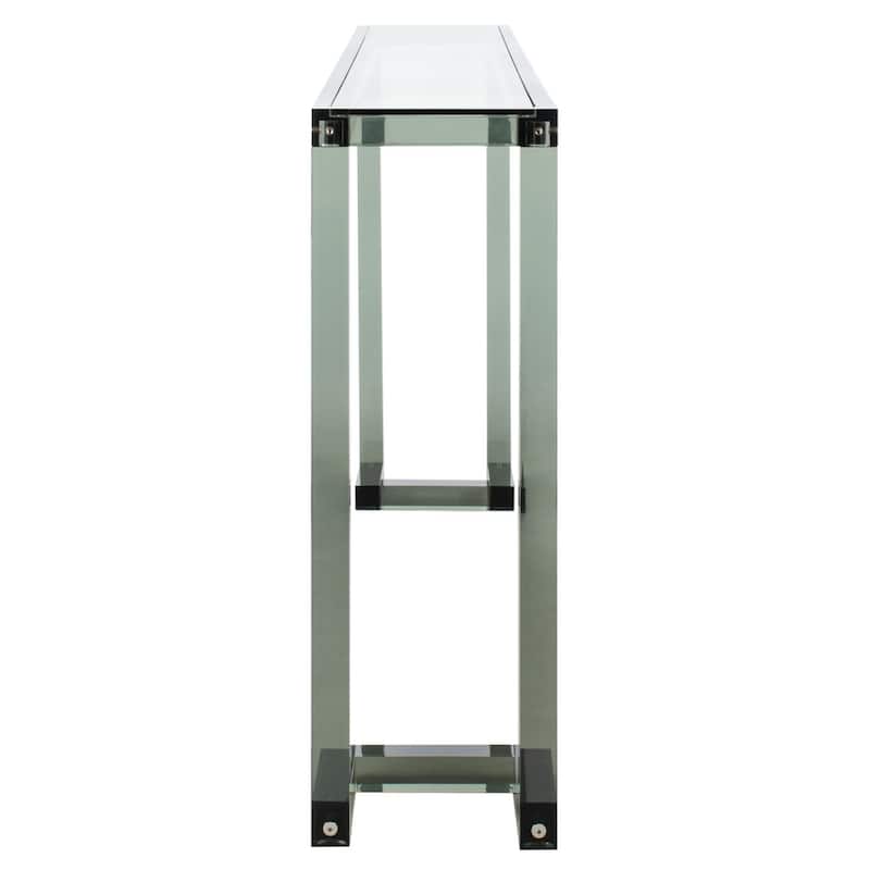 SAFAVIEH Couture Camryn Acrylic Console Table - Clear - 60" W x 10" L x 30" H - 52Wx10Dx30H