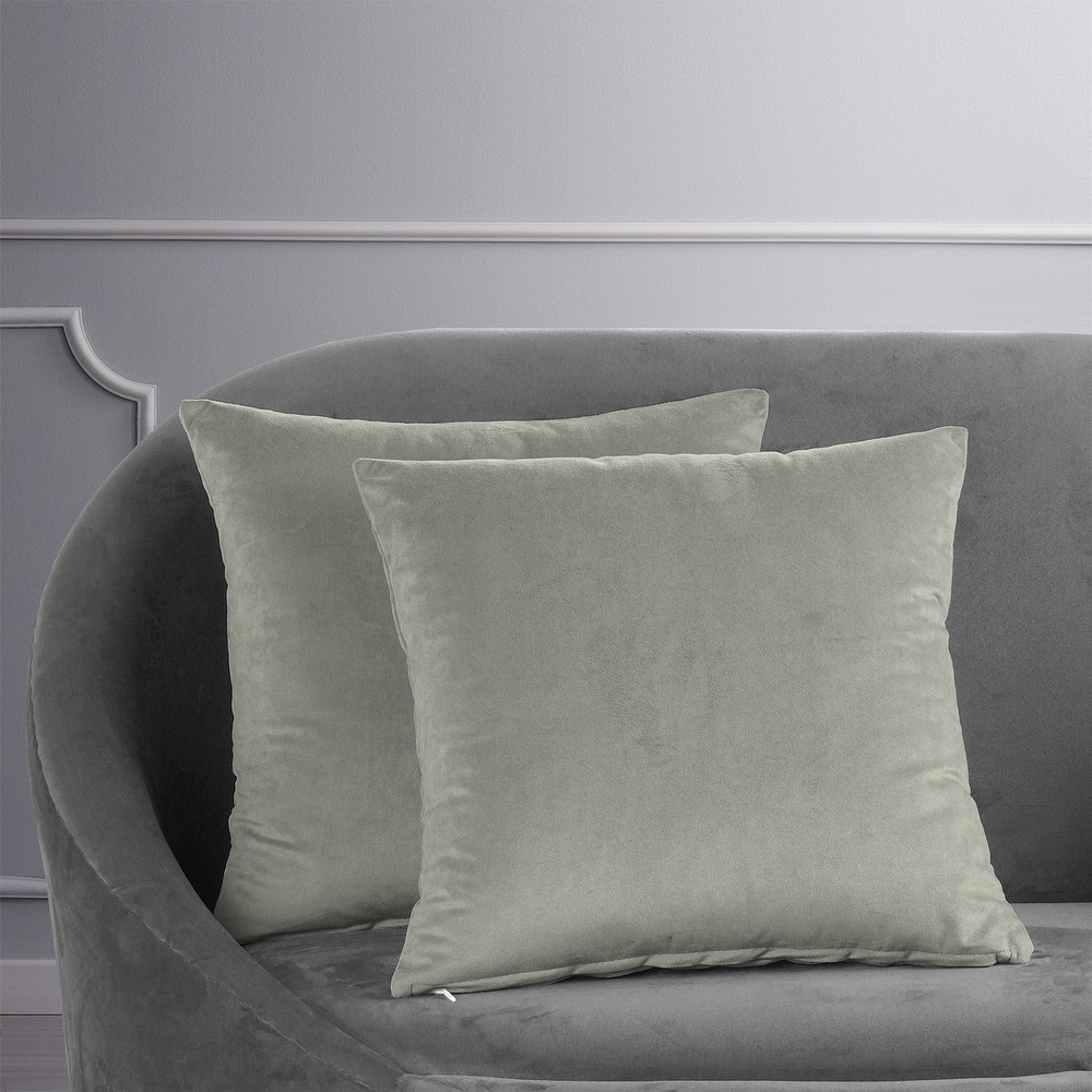 Silver Velvet Throw Pillows Bed Bath Beyond