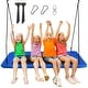 preview thumbnail 24 of 45, Goplus 700lb Giant 60'' Platform Tree Swing Outdoor w/ 2 Hanging - See details Navy