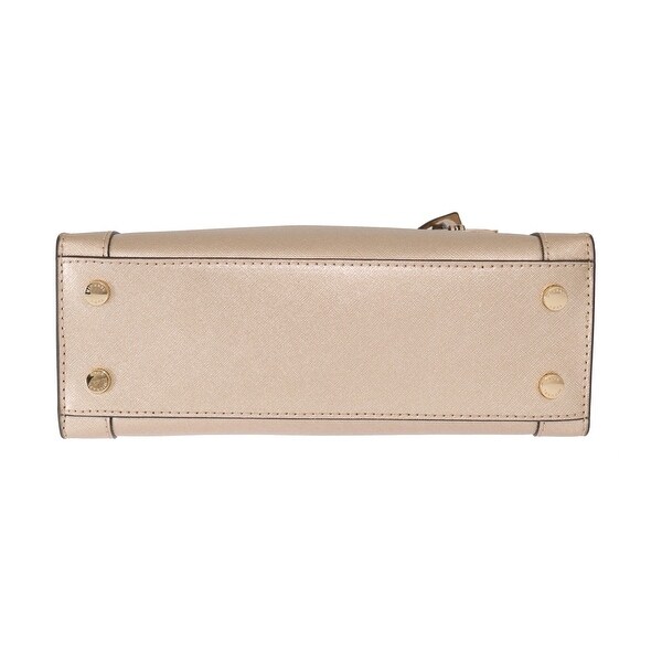 michael kors gold sling bag
