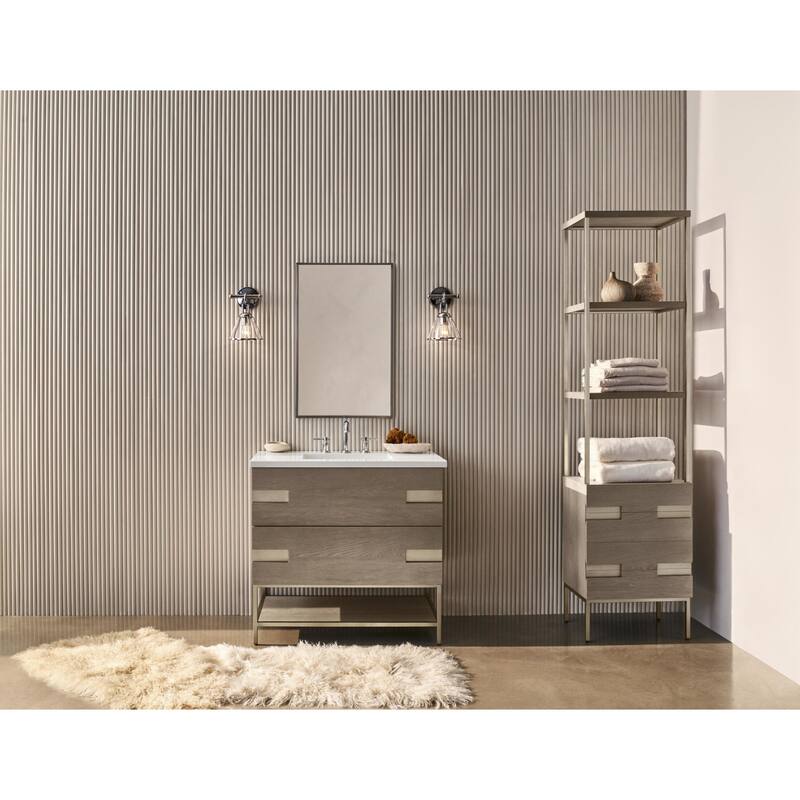 Robern CC2030D4TFTU Craft Series 19-1/4" x 30" Framed Single Door