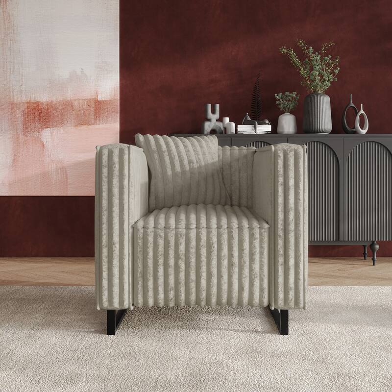 CraftPorch Mid Century Modern Upholstered Chair