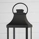 preview thumbnail 4 of 5, 3-light Outdoor Post-Lantern w/ Clear Glass