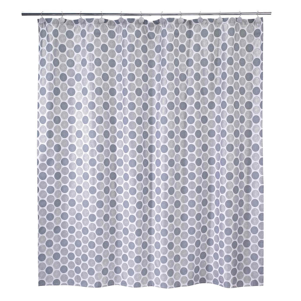 Avanti Linens Dotted Circles Shower Curtain