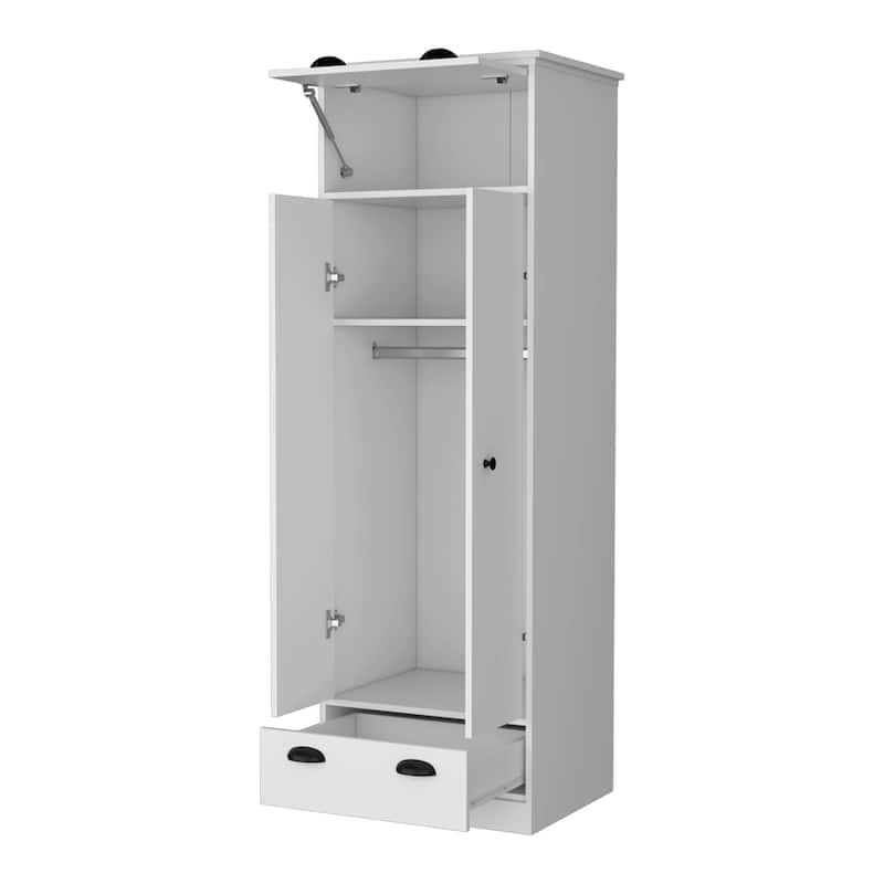 Double Door and 1-Drawer Armoire