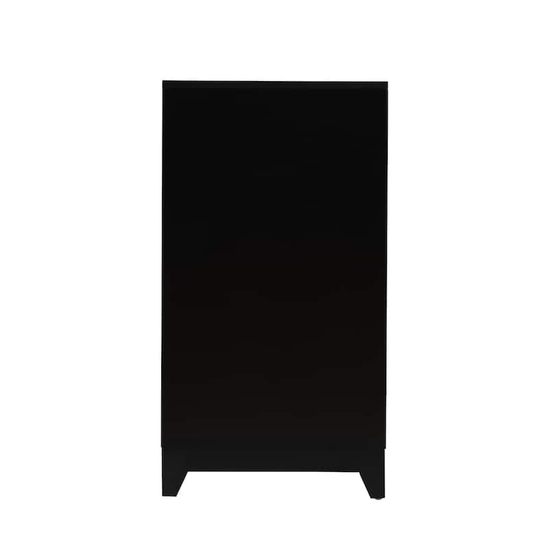 TV Stand for TVs up to 65 Inches, Modern Entertainment Center Media Console Cabinet with 2 Spacious Storage Space