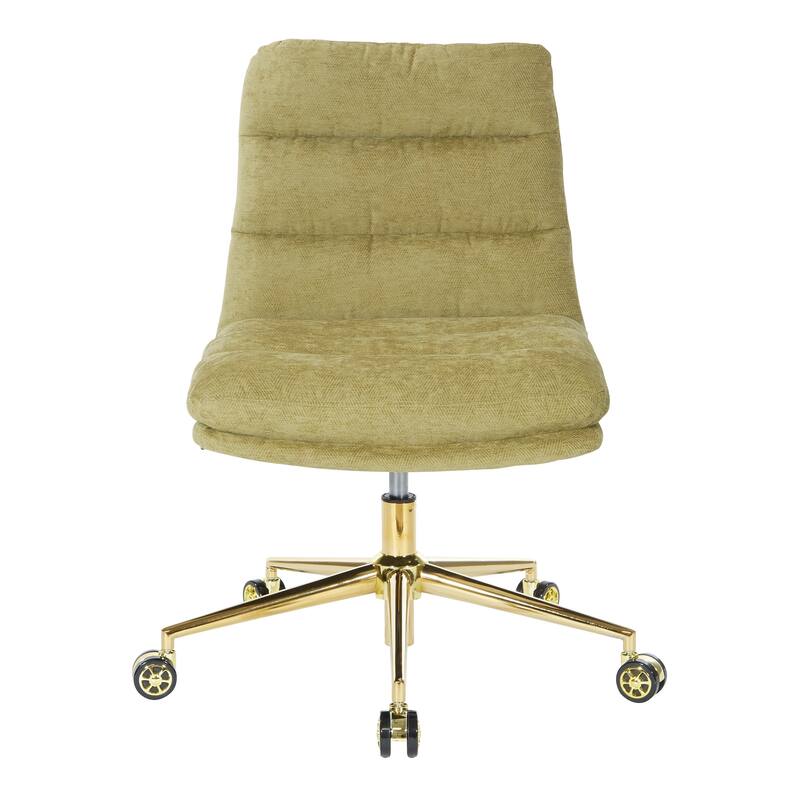 Legacy Swivel Office Chair in Faux Leather