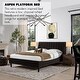 preview thumbnail 5 of 193, Aspen Upholstered Channel Tufted Platform Bed