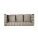 preview thumbnail 11 of 25, Bowie Modern Glam Velvet 3-seat Sofa by Christopher Knight Home