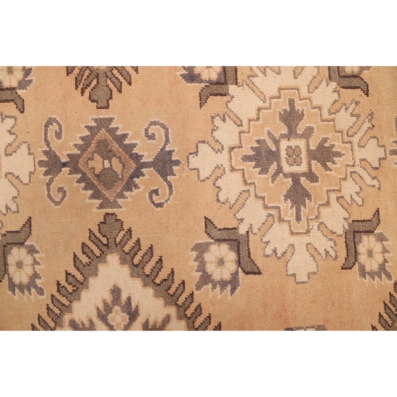 ECARPETGALLERY Hand-knotted Finest Kargahi Copper Wool Rug - 6'10 x 9'5