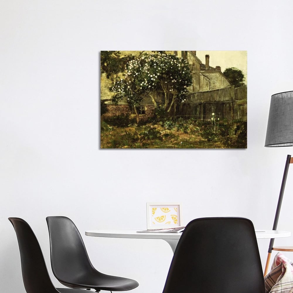 iCanvas "Lilac Time, c. 1884 " by Childe Hassam Canvas Print