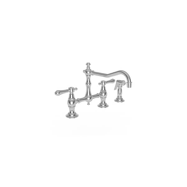 Newport Brass 9462 Chesterfield Bridge Style Kitchen Faucet Side