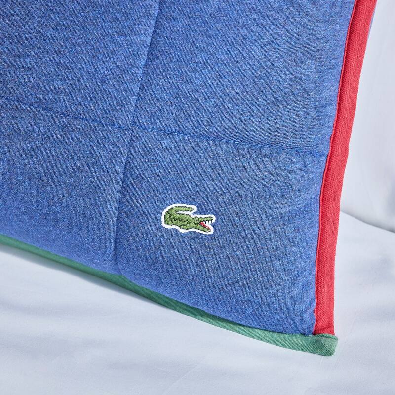 Lacoste Westover 3-Piece Cotton Quilt Set
