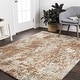 preview thumbnail 14 of 16, Alexander Home Mid-Century Modern Abstract Area Rug Rust 3'1 x 5'7"