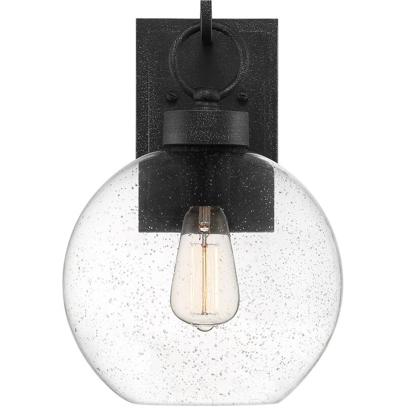 Barre 1-Light Outdoor Lantern in Grey Ash