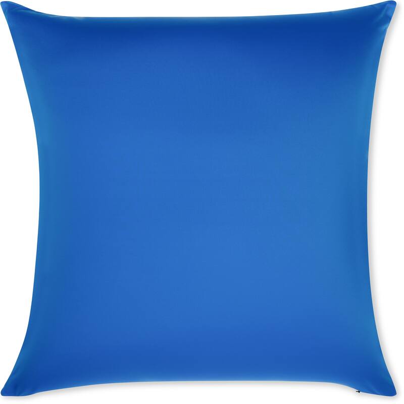 Throw Pillow Cozy Soft Microbead Yeal Blue: 1 Pc - | 26 x 26 |