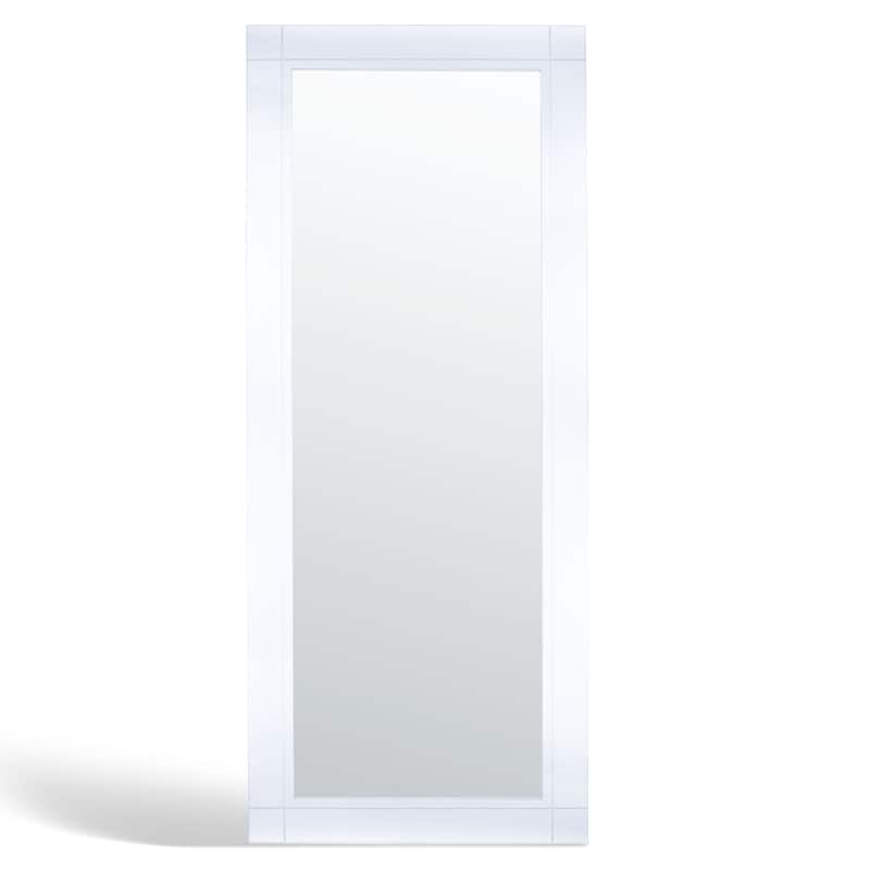SAFAVIEH Couture Lisandra Acrylic Standing Mirror - Clear - 31"W x 1"D x 75"H