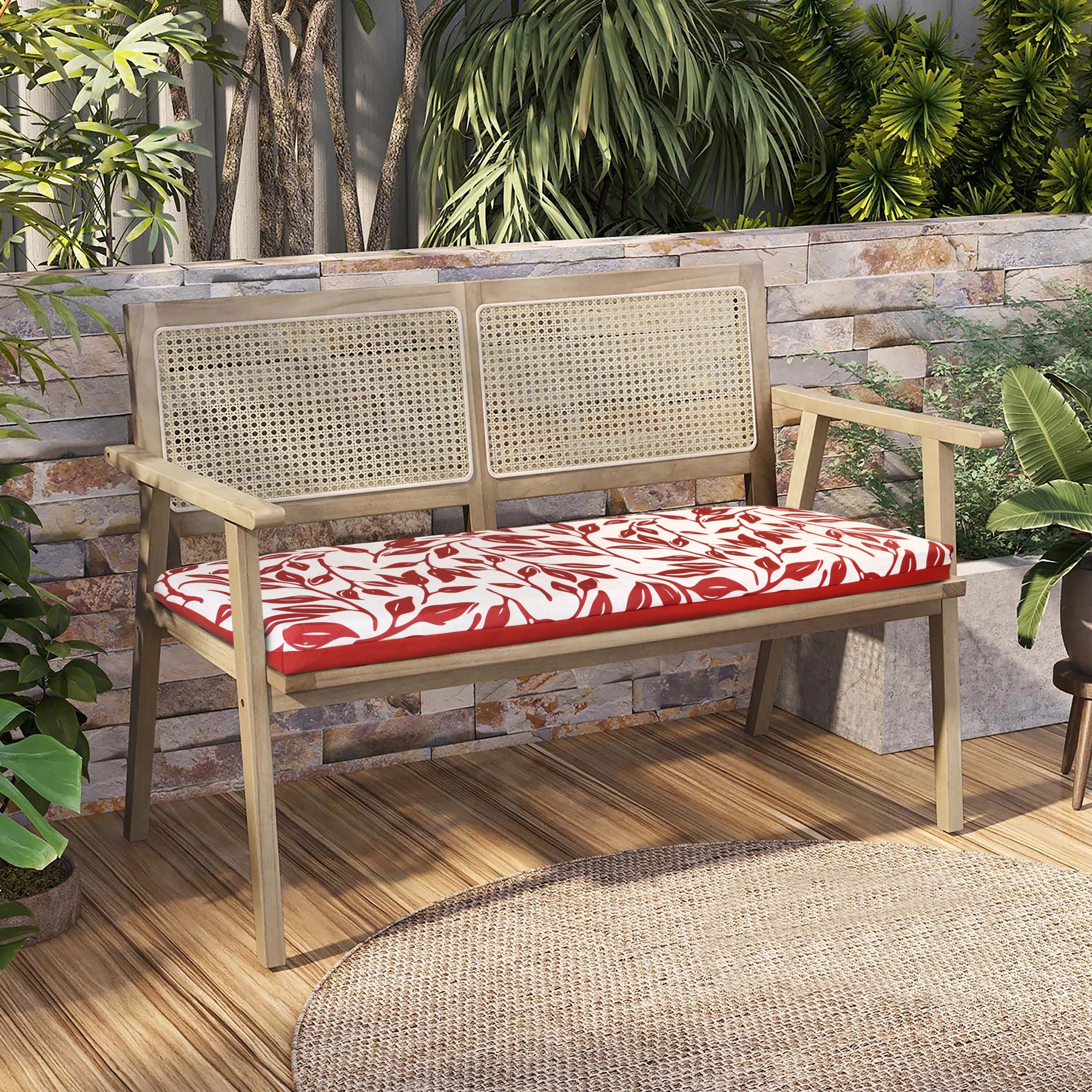 Nature Outdoor Deep Seat Cushion 24 x 24 in Solid Taupe 24 x 24 x 5.5 Bed Bath Beyond 40100609