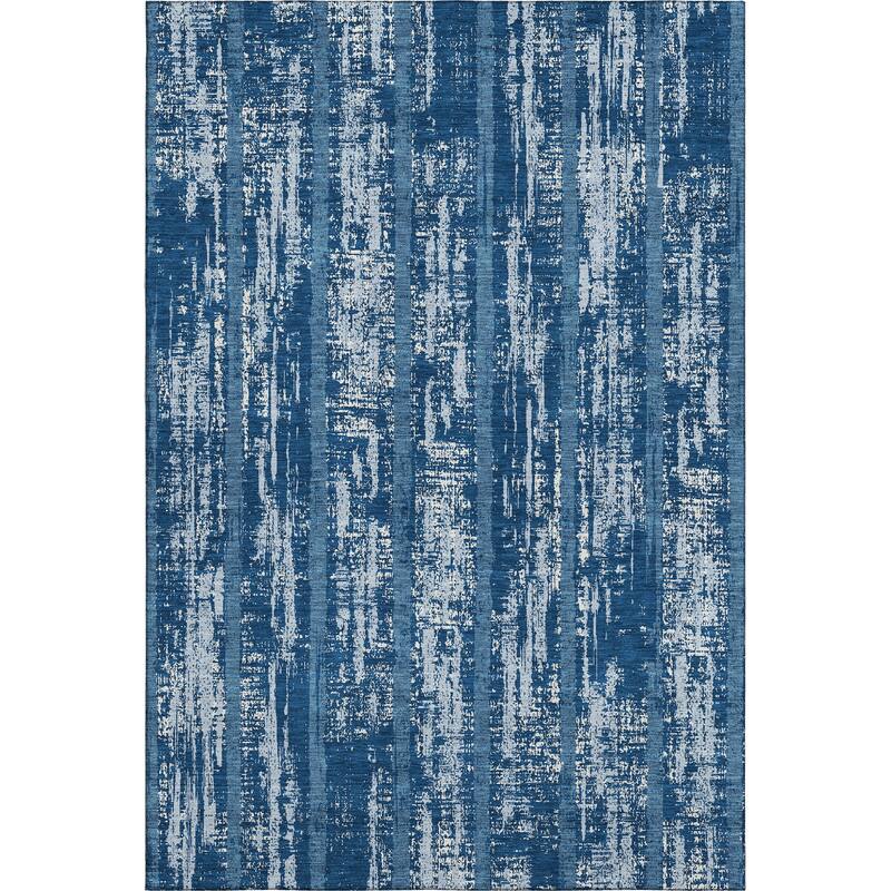 Premium Washable Super Soft Stripe Abrash Mayfield Rug