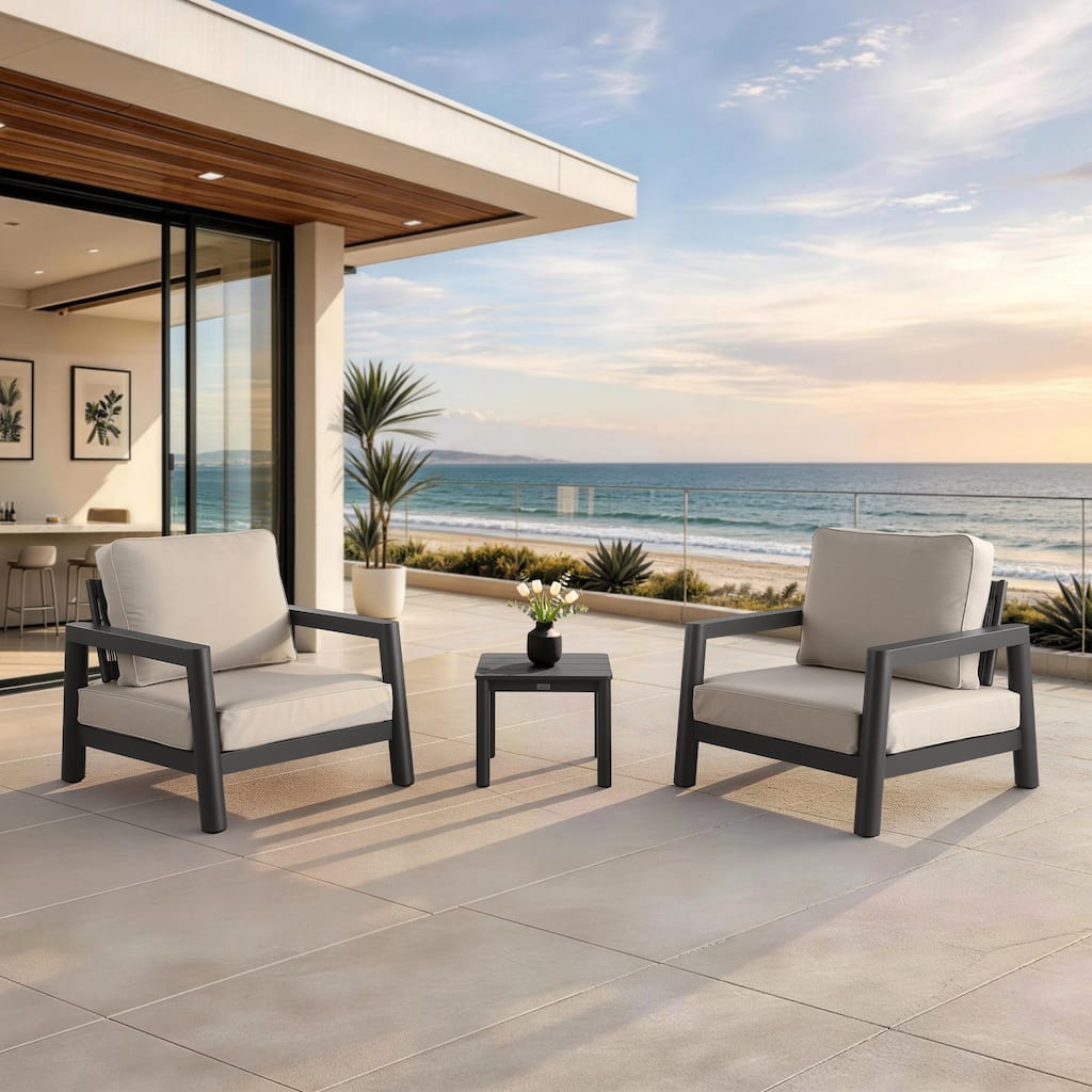 Arlo 3-Piece Outdoor Conversation Set