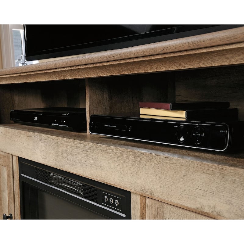 Cannery Bridge Media Fireplace