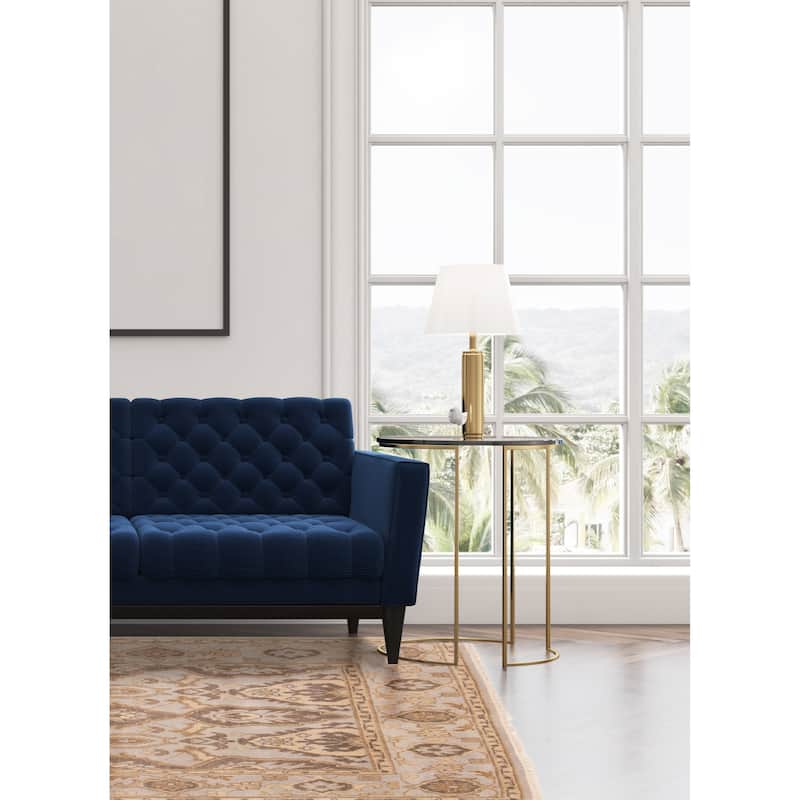 ECARPETGALLERY Hand-knotted Royal Oushak Light Grey Wool Rug - 7'10 x 9'11