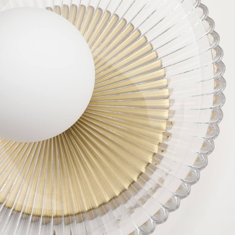 Half Moon Gold or Black Wall Sconce Bathroom Wall Light Fixture