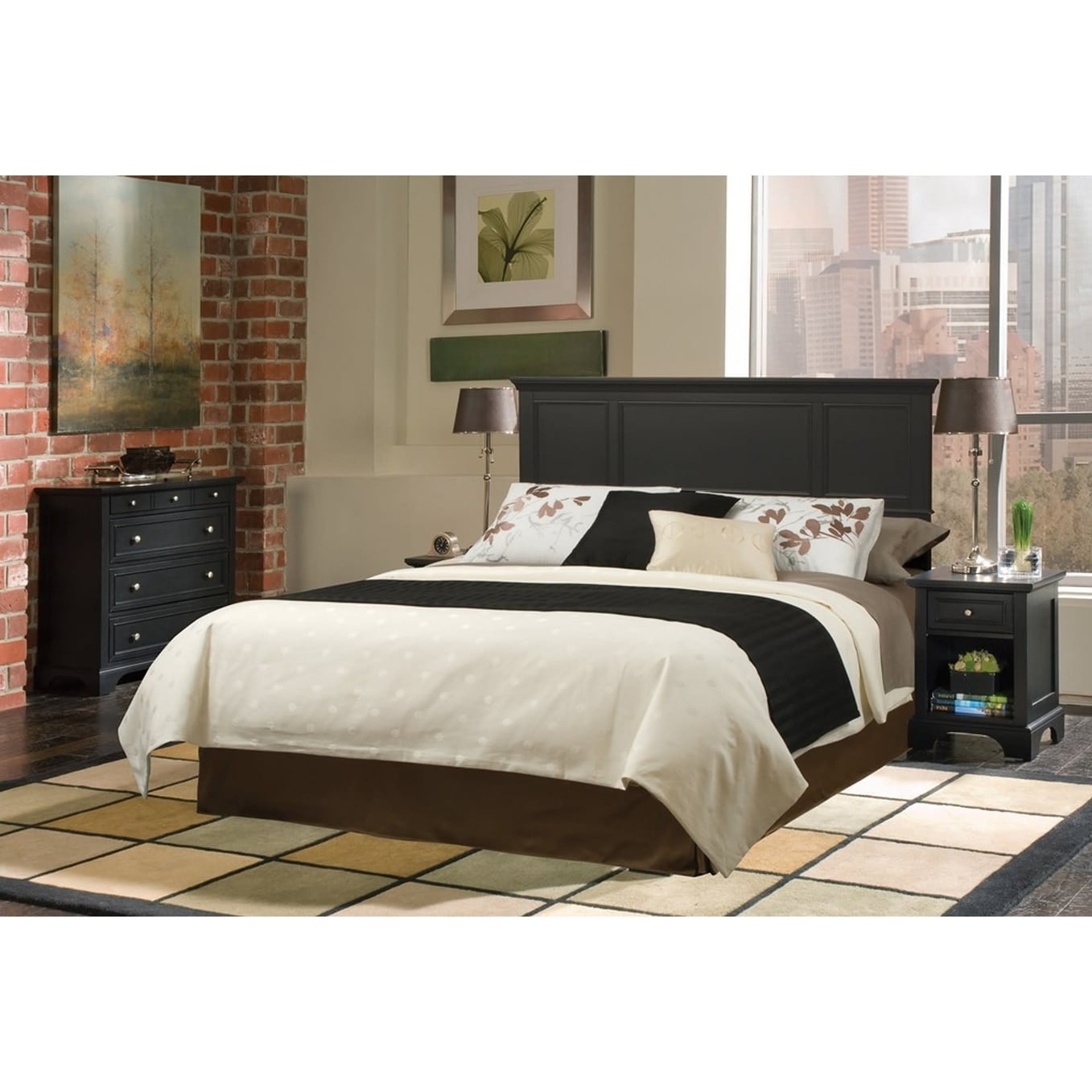 Black farmhouse hot sale bedroom furniture
