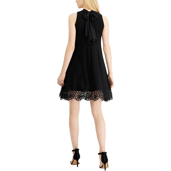petite casual black dress
