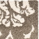 preview thumbnail 17 of 57, SAFAVIEH Florida Shag Hilde Floral 1.2-inch Thick Rug