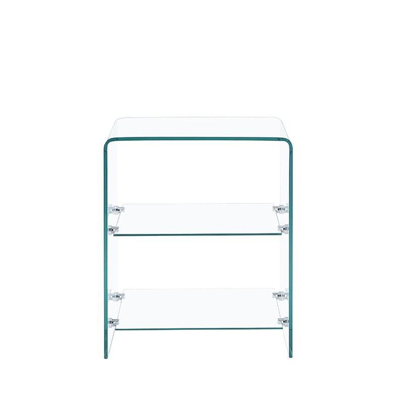 Tempered Glass Side Table Sofa Table