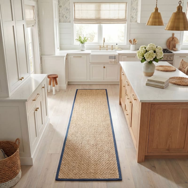 SAFAVIEH Natural Fiber Zymryd Basketweave Seagrass Rug