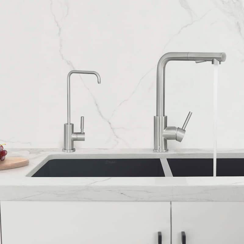 Single Handle Pull Down Kitchen Faucet with Cold Water Tap