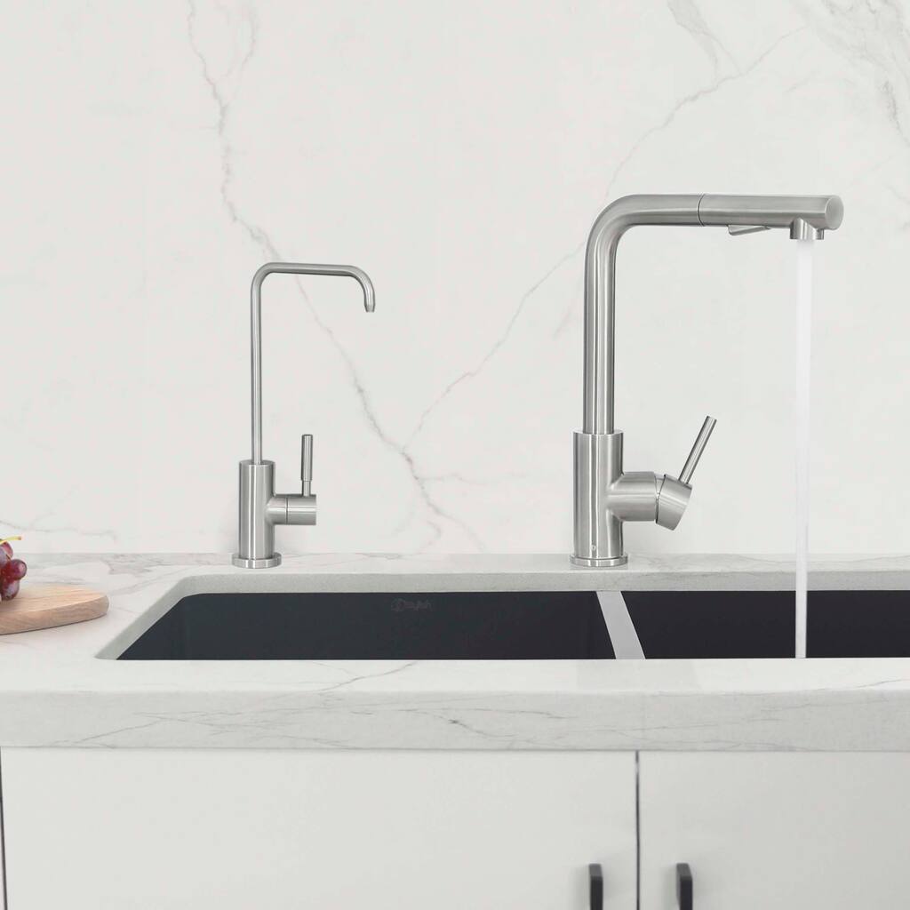 Single Handle Pull Down Kitchen Faucet with Cold Water Tap