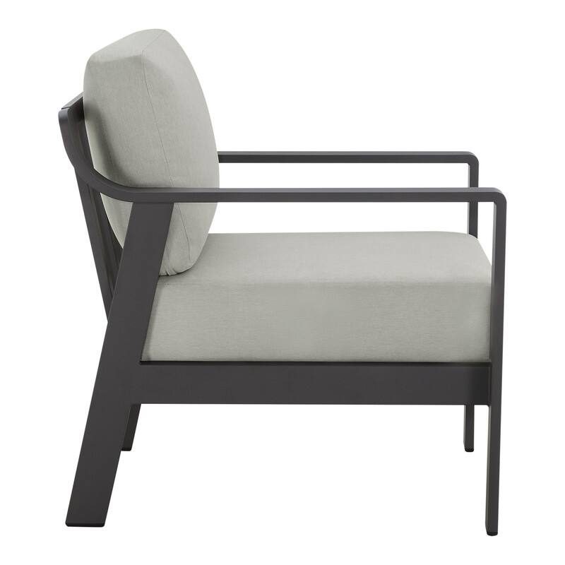 Spruce & Spring Outdoor Patio Furniture Set Aluminum Sofa Accent Chair