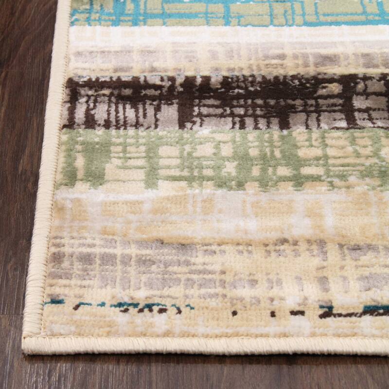 Superior Kylemore Modern Abstract Stripes Indoor Runner or Area Rug