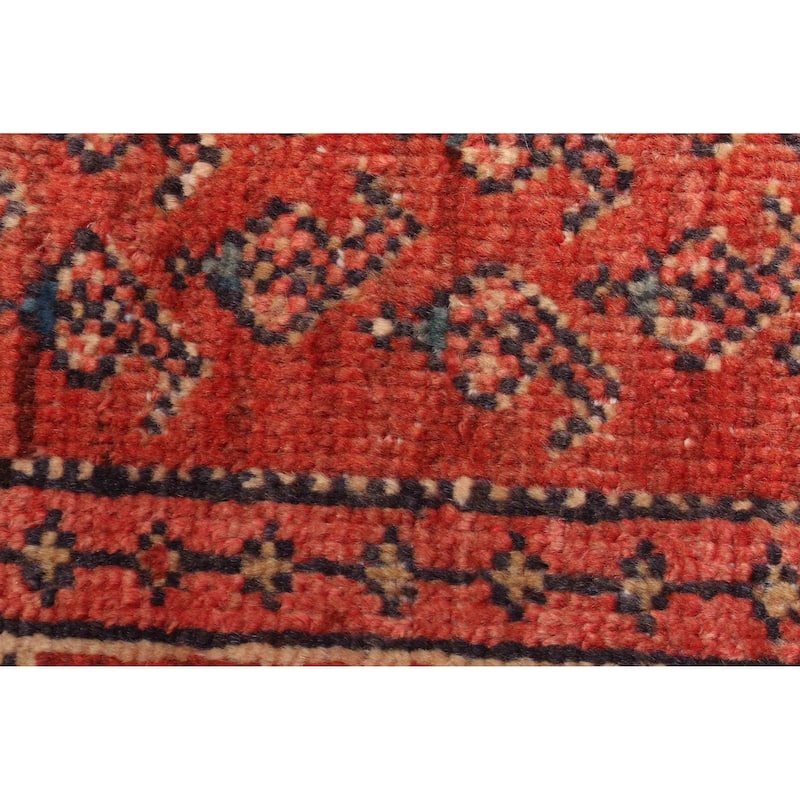 ECARPETGALLERY Hand-knotted Andelz Copper Wool Rug - 2'6 x 9'9