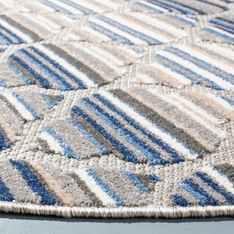 SAFAVIEH Cabana Kaleen Indoor/ Outdoor Waterproof Patio Trellis Rug