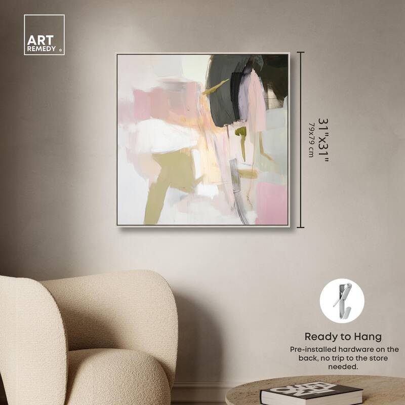 Dynamic Color IV Canvas by Art Remedy