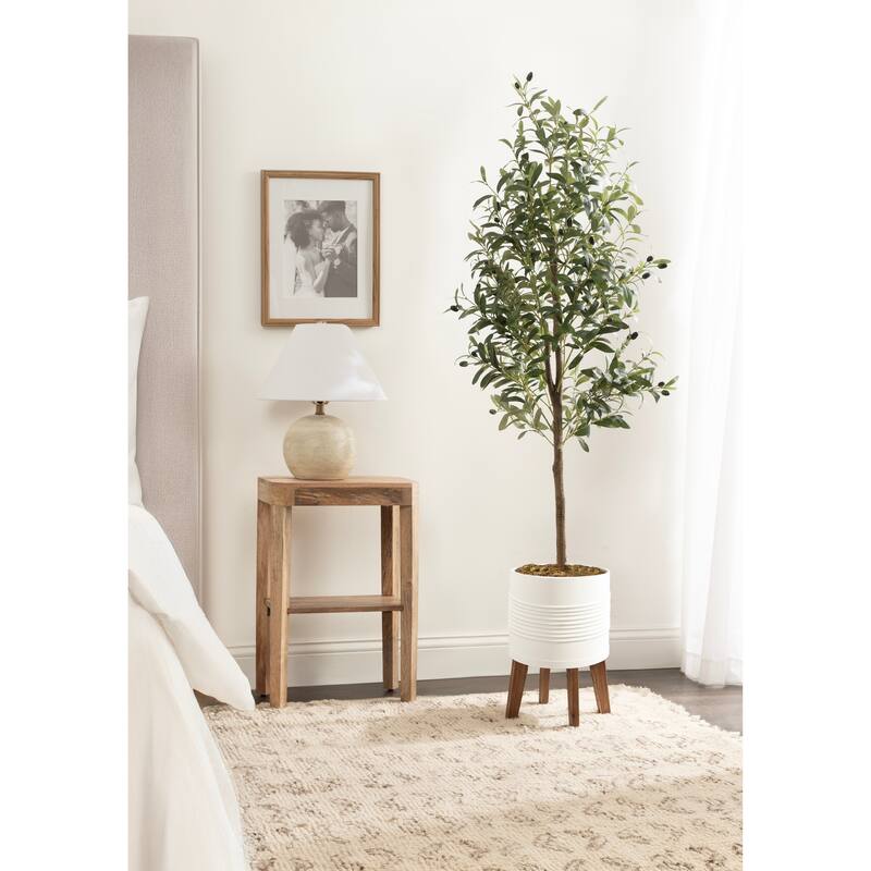 Kate and Laurel Oliveira Faux Olive Tree