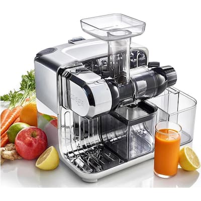 Omega CUBE300SX Cube Slow Masticating Compact 200W Juicer Certified
