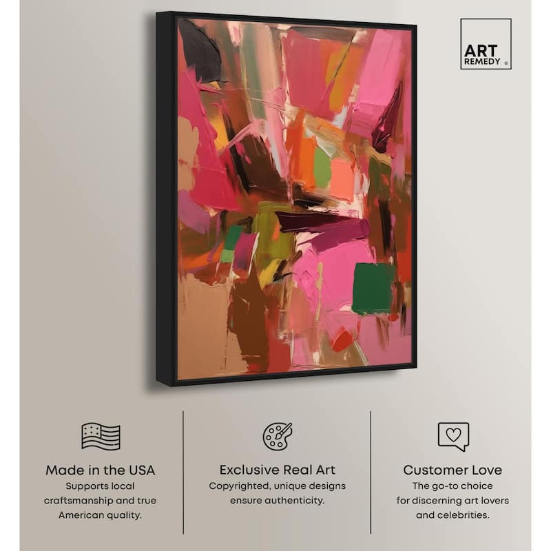 Impulse and Instinct Canvas by Art Remedy