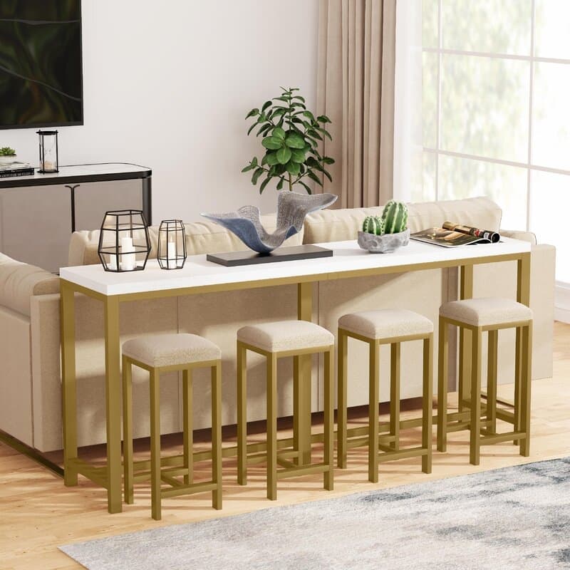 Extra Long Sofa Table, 70.9 inches Console Table Behind Couch/Sofa, Entrance Table/Bar Table