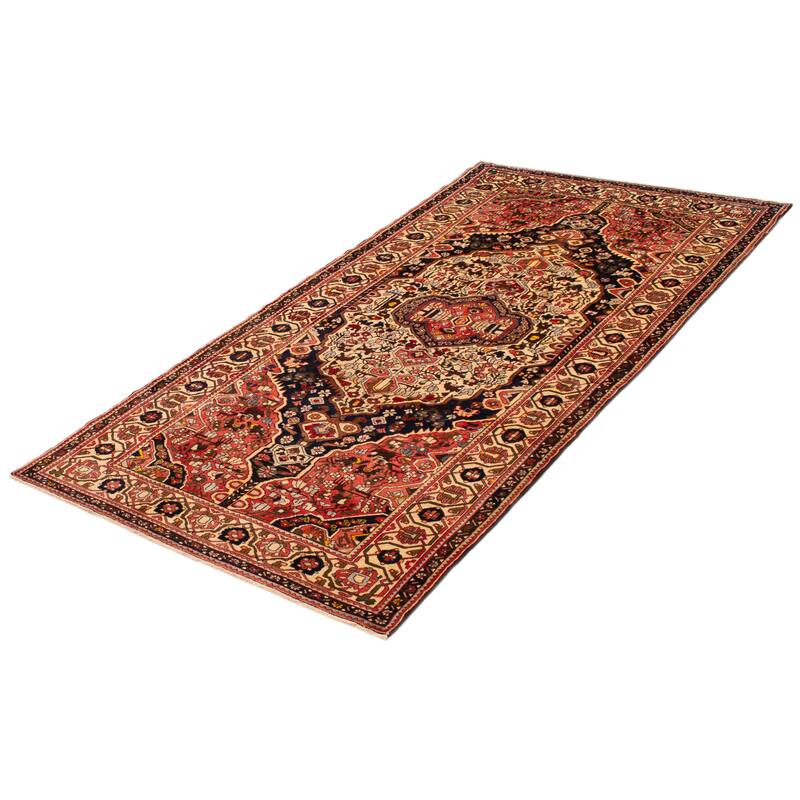 ECARPETGALLERY Hand-knotted Kayseri Red Wool Rug - 5'4 x 10'4